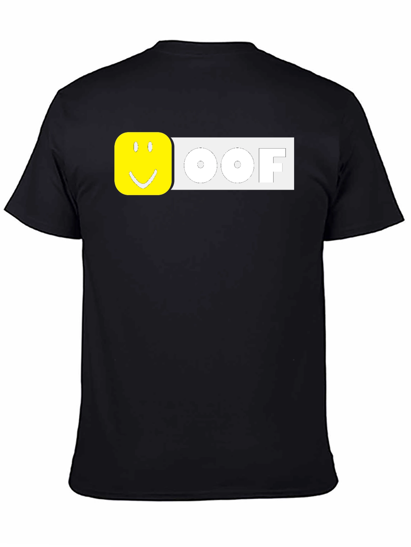 Roblox OOF Funny Graphic T-Shirt - Black
