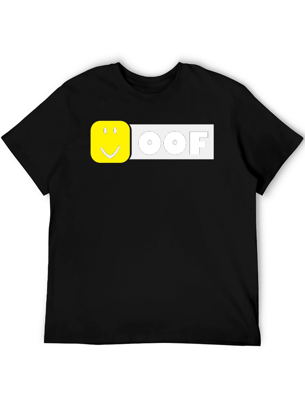 Roblox OOF Funny Graphic T-Shirt - Black