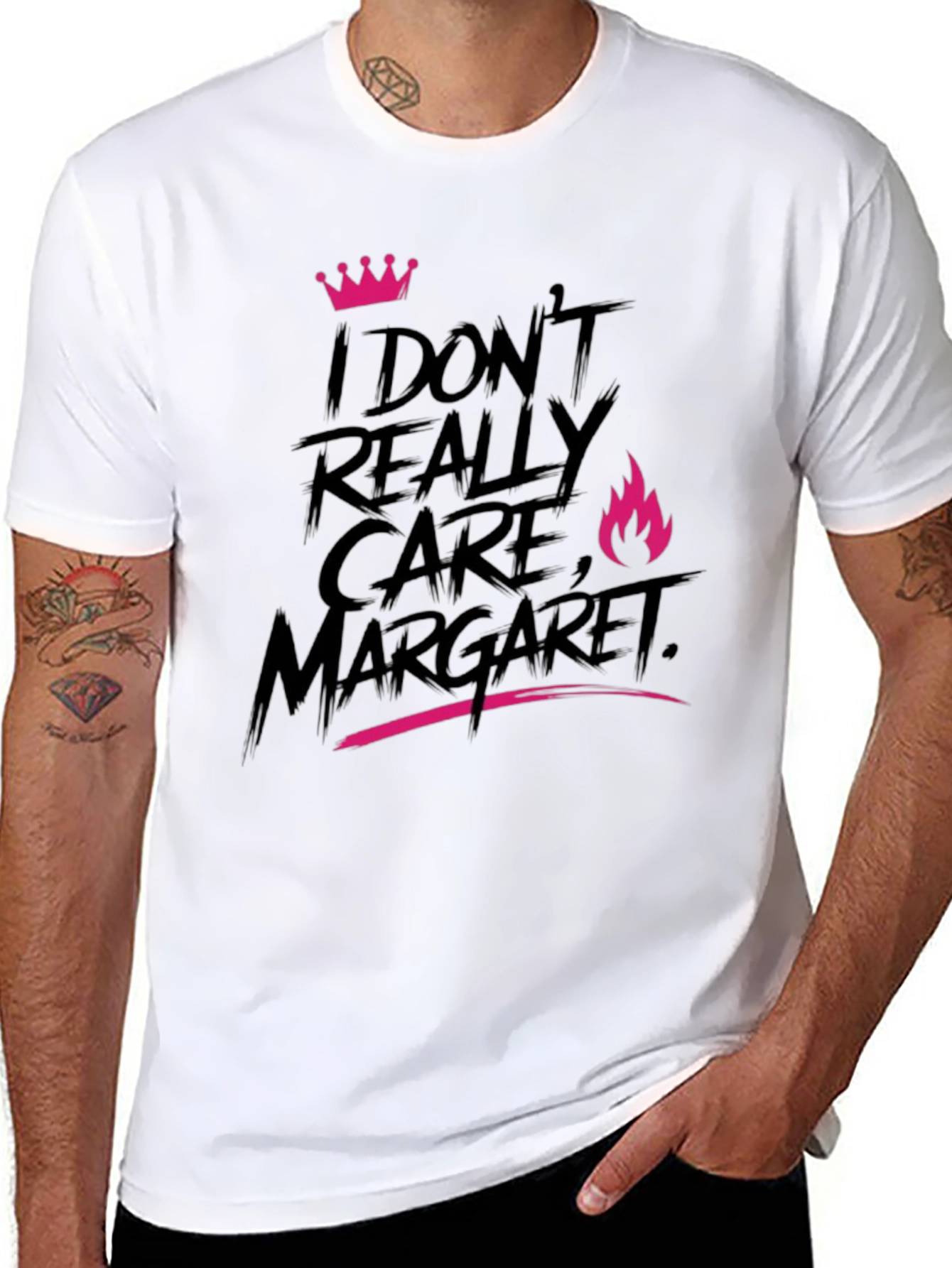 I Dont Really Care Margaret T-Shirt