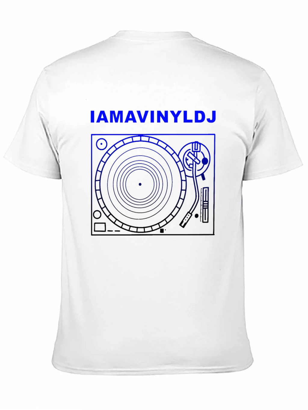 IAMAVINYLDJ T-Shirt - DJ Turntable Graphic Tee