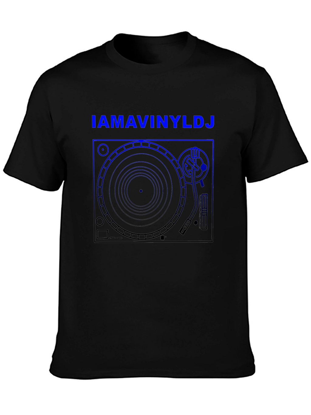 IAMAVINYLDJ T-Shirt - DJ Turntable Graphic Tee