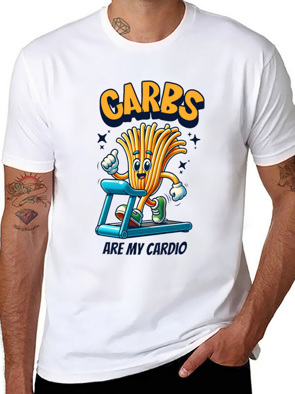 Carbs Are My Cardio Funny T-Shirt