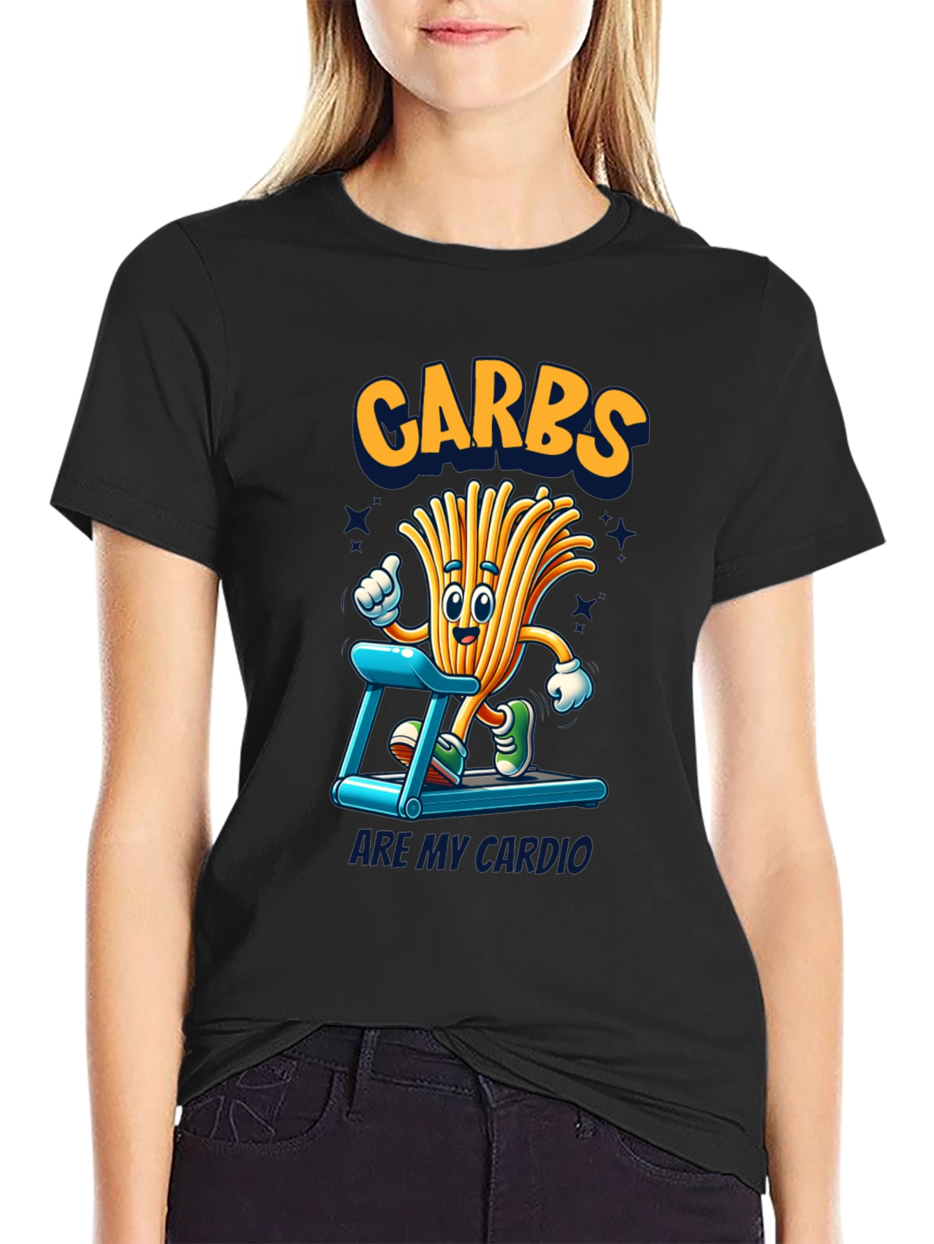 Carbs Are My Cardio Funny T-Shirt