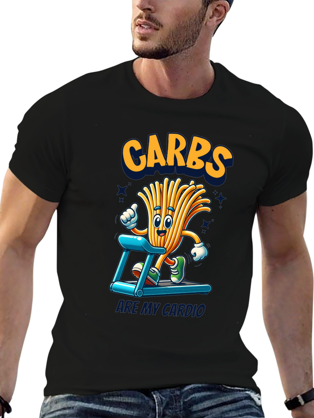 Carbs Are My Cardio Funny T-Shirt
