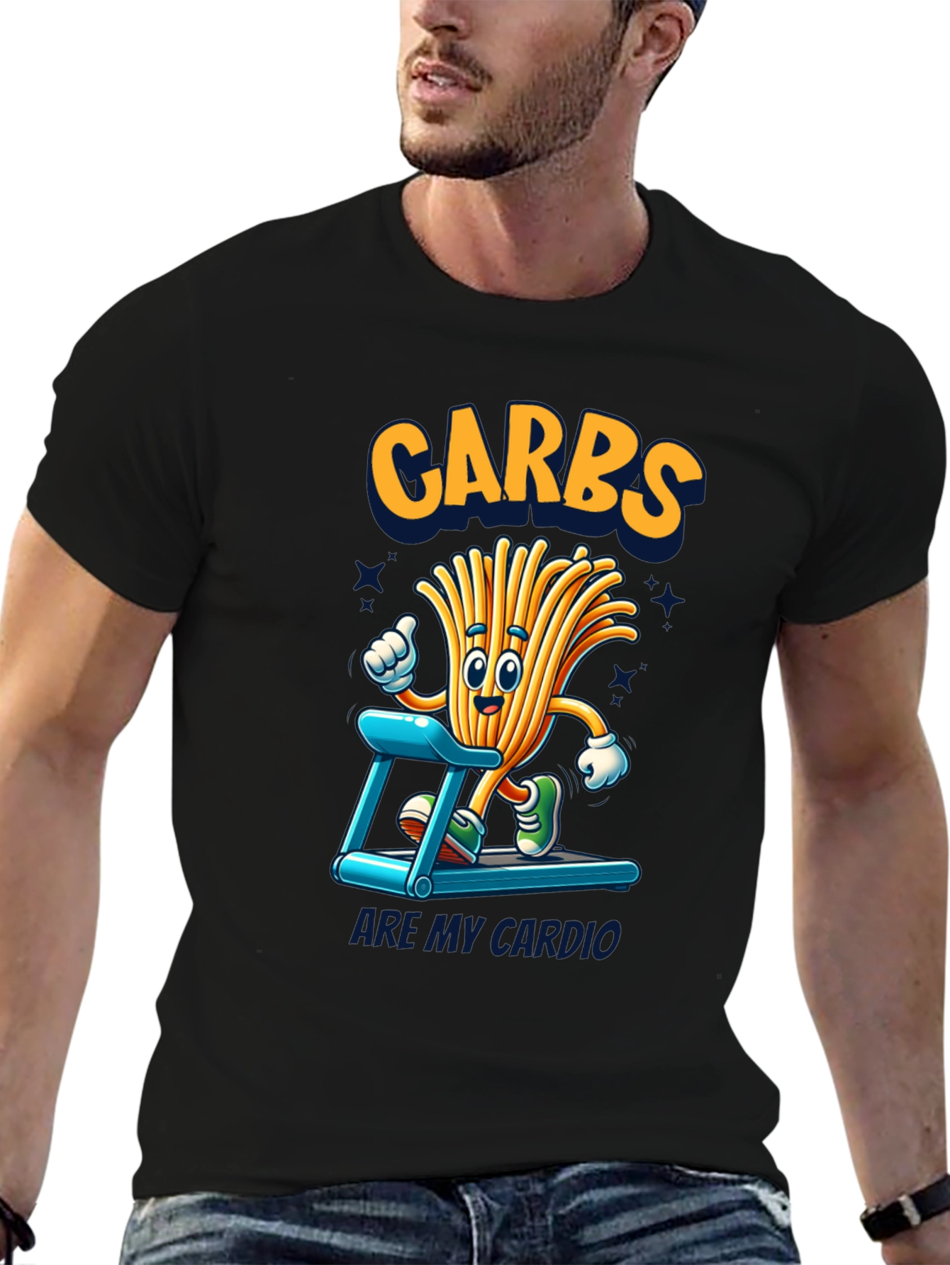 Carbs Are My Cardio Funny T-Shirt