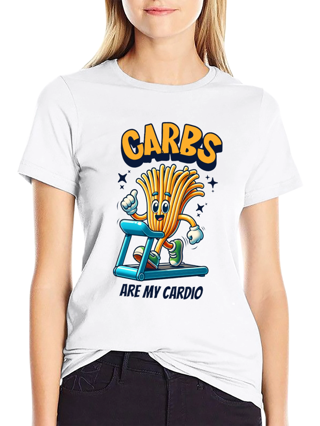 Carbs Are My Cardio Funny T-Shirt
