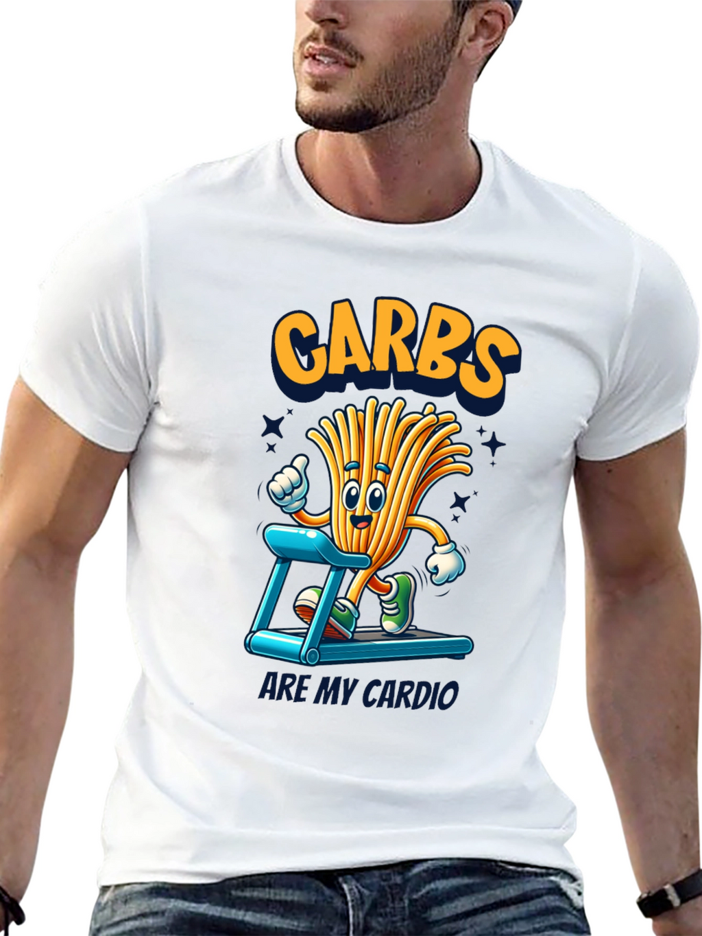 Carbs Are My Cardio Funny T-Shirt