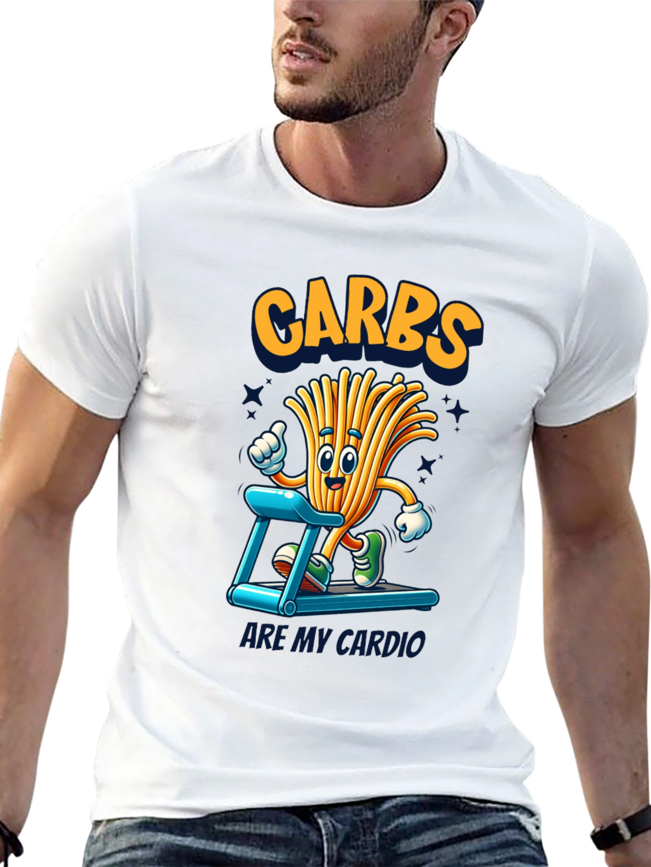 Carbs Are My Cardio Funny T-Shirt