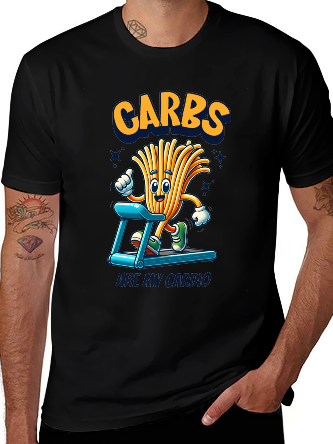 Carbs Are My Cardio Funny T-Shirt