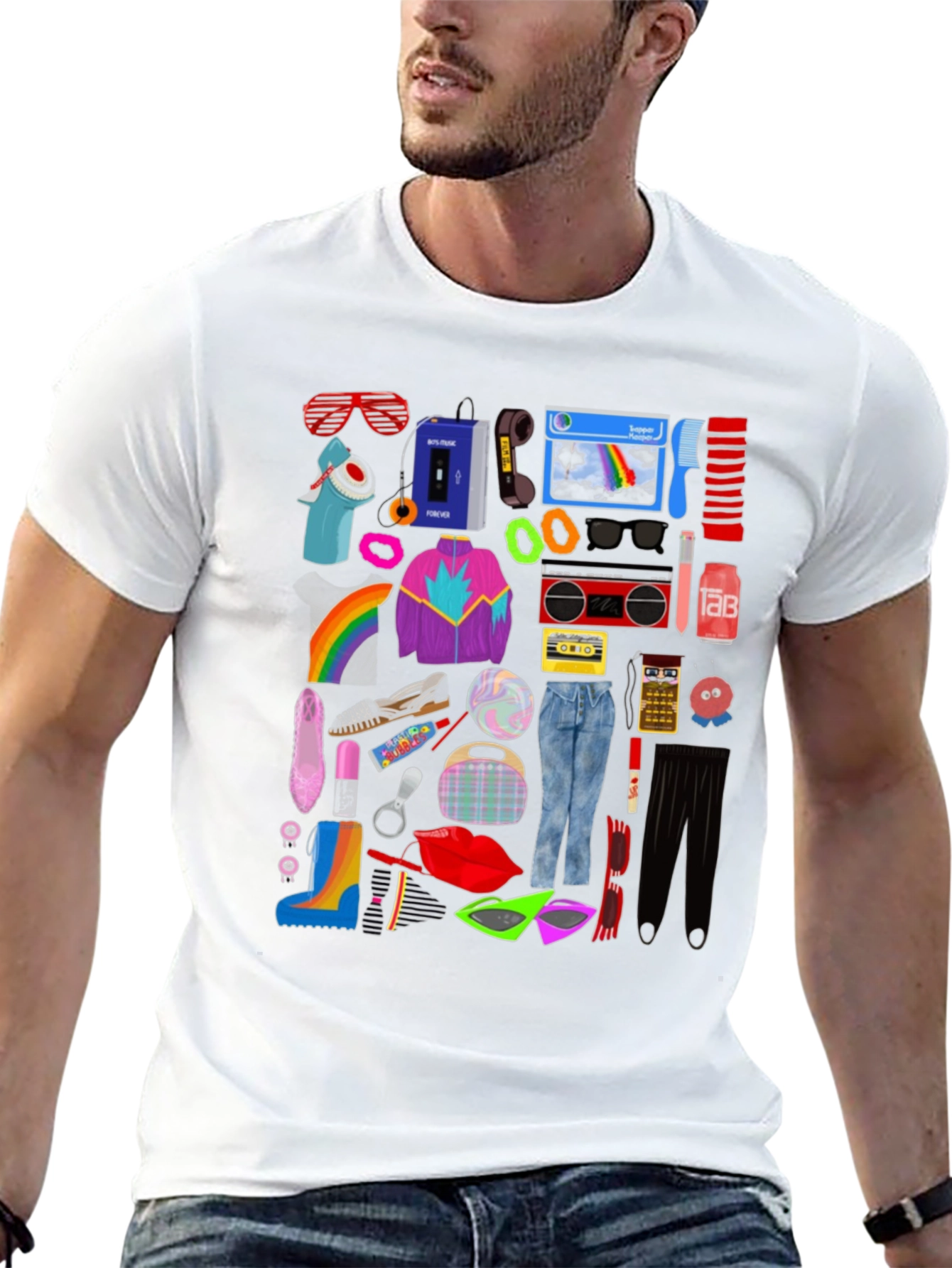 80s Throwback T-Shirt - Vintage Style Tee