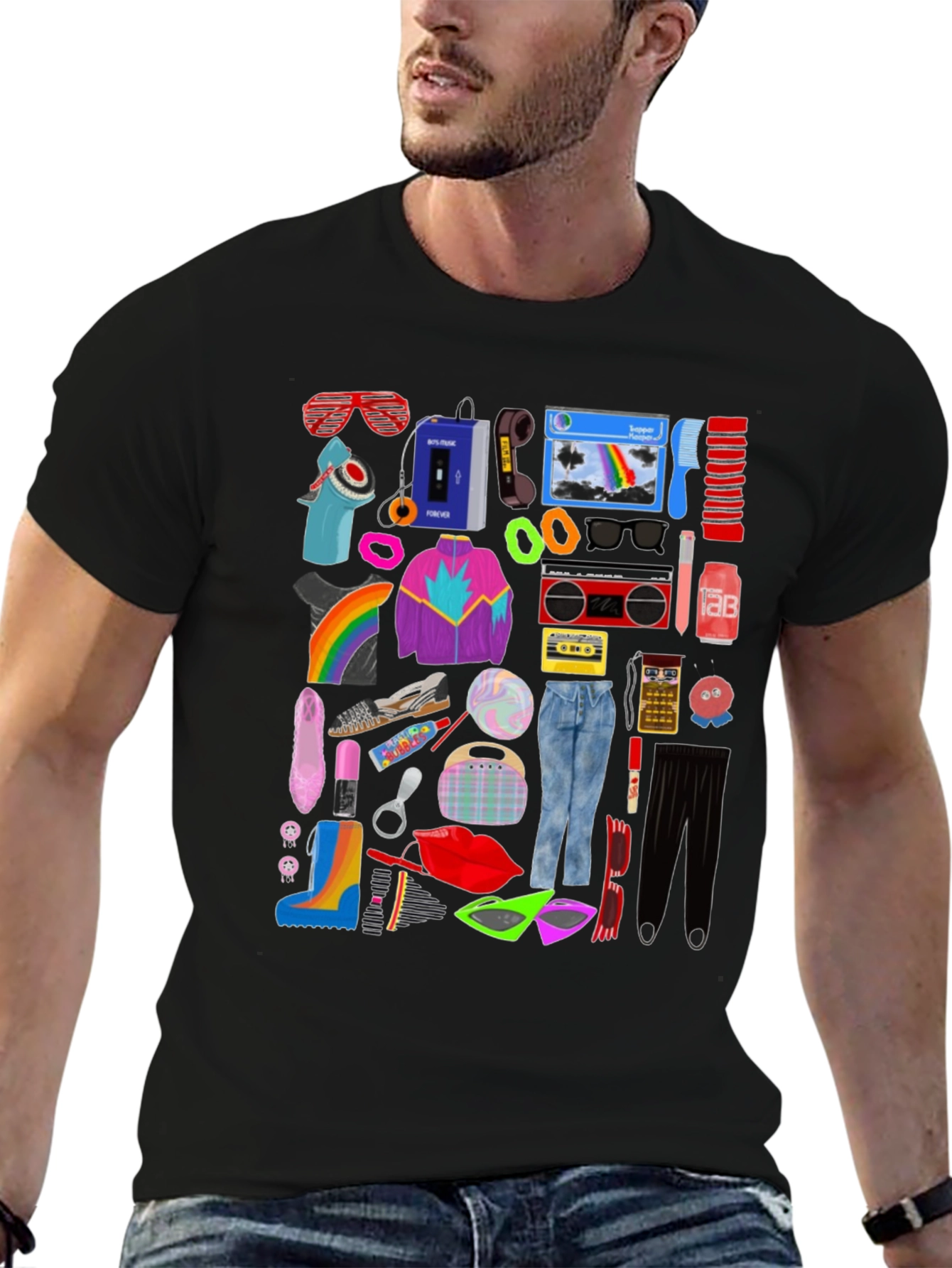 80s Throwback T-Shirt - Vintage Style Tee