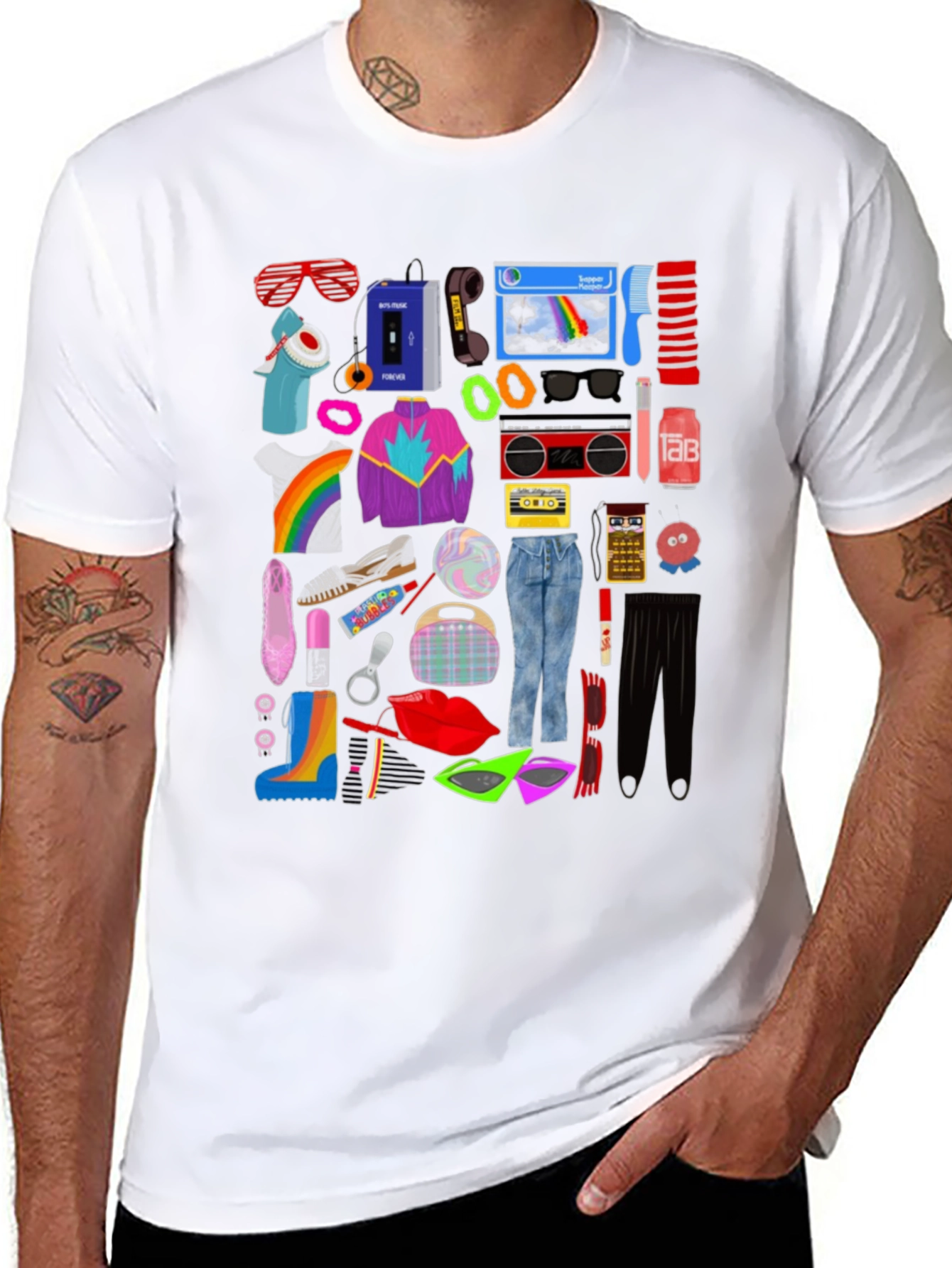 80s Throwback T-Shirt - Vintage Style Tee