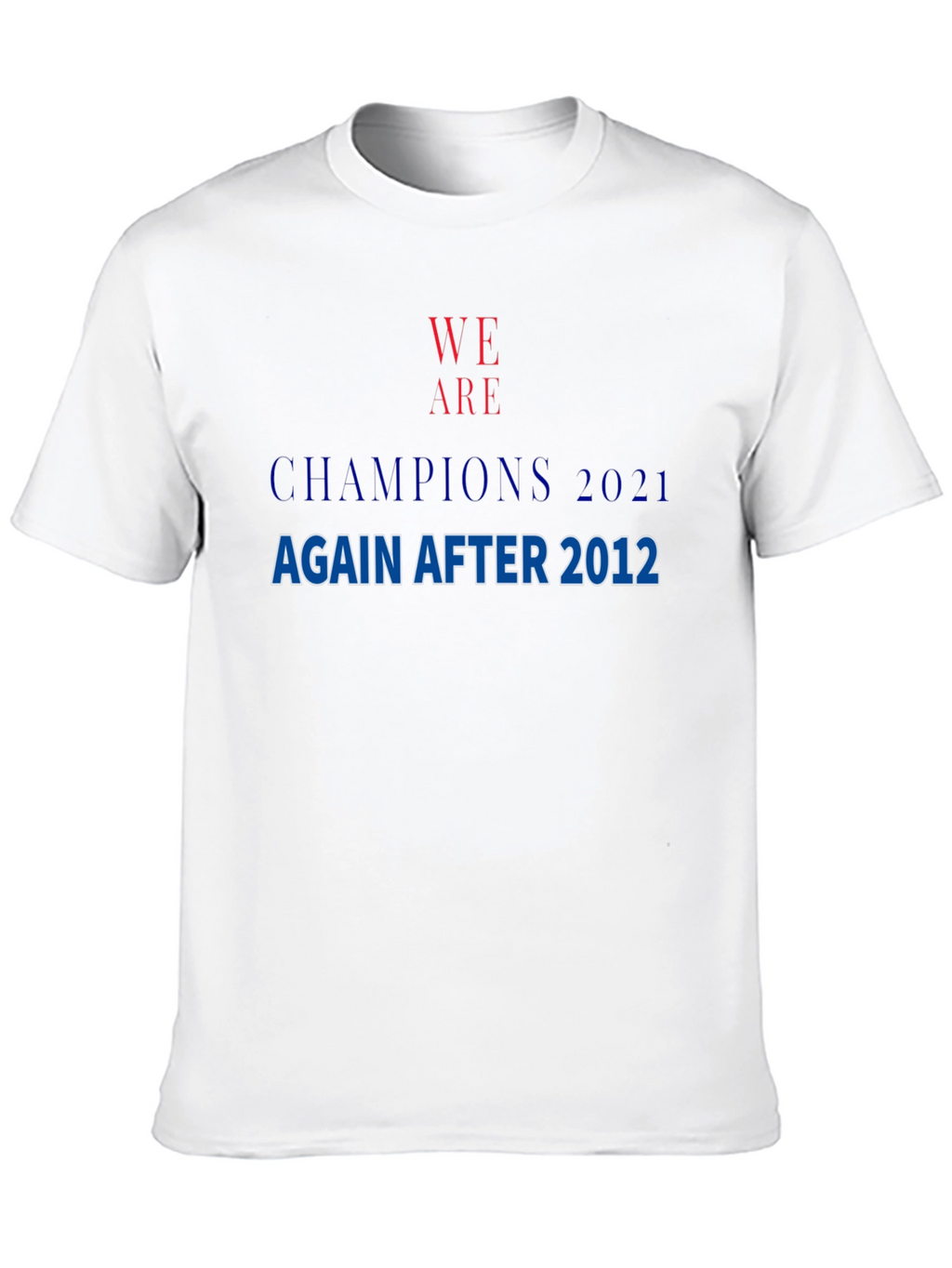 We are the champions T-shirt