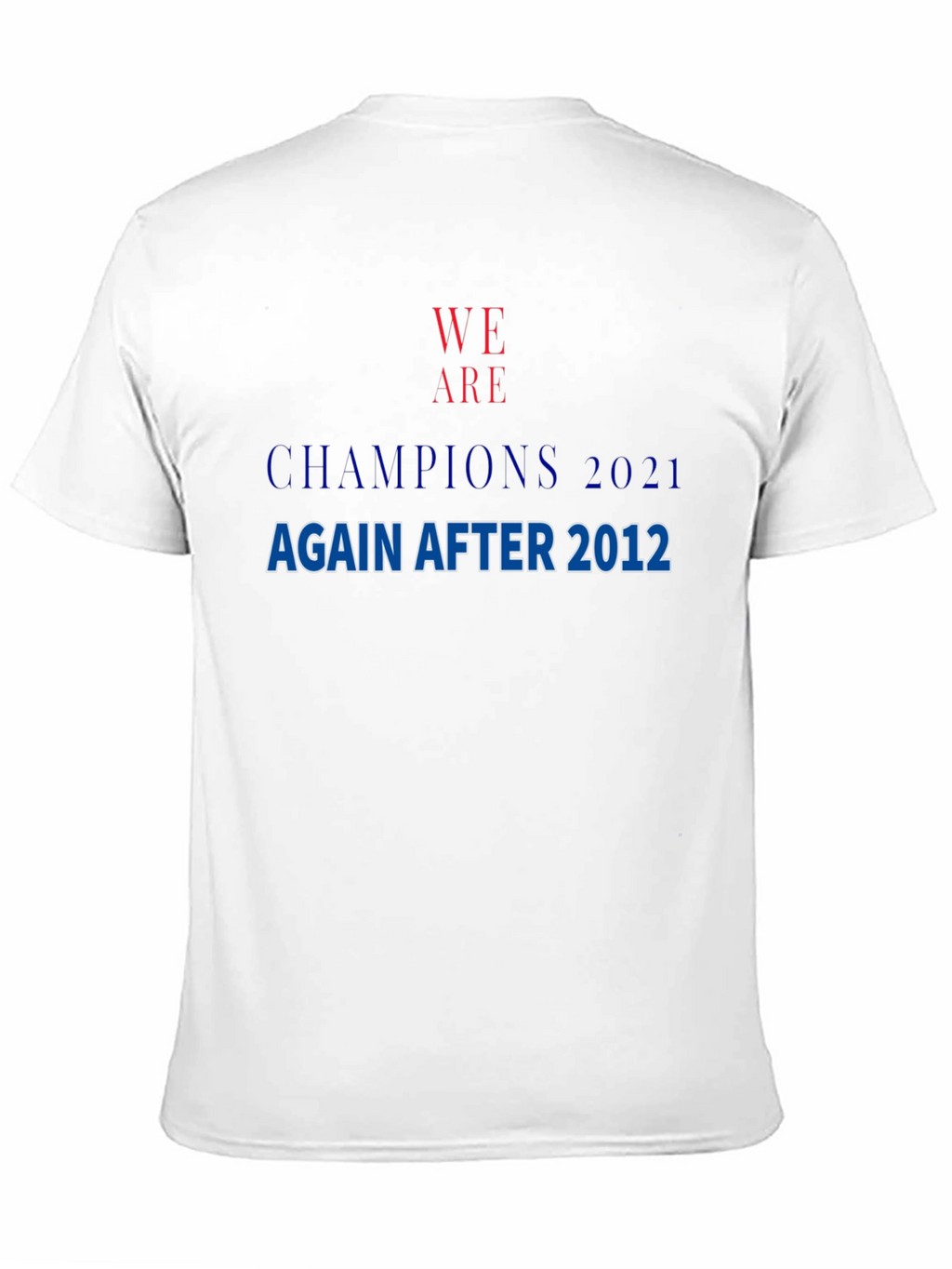 We are the champions T-shirt