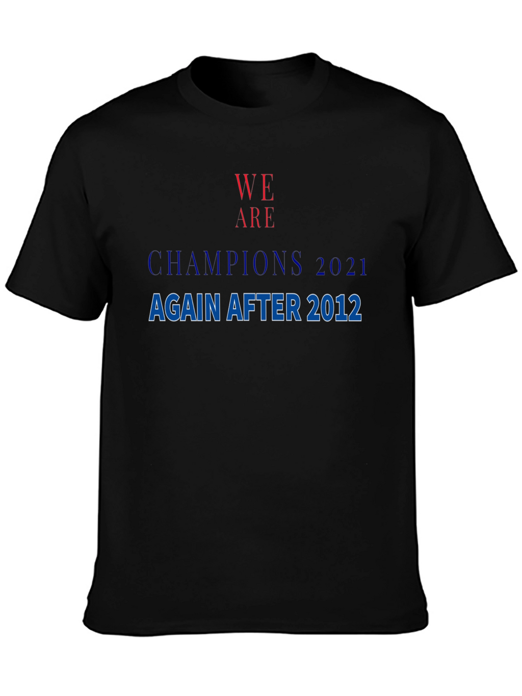We are the champions T-shirt