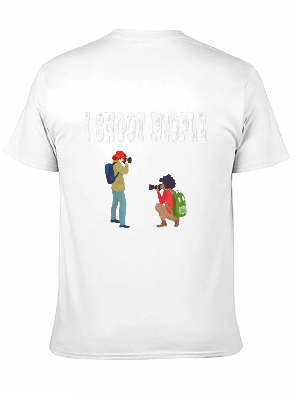 I Shoot People Funny Photographer T-Shirt