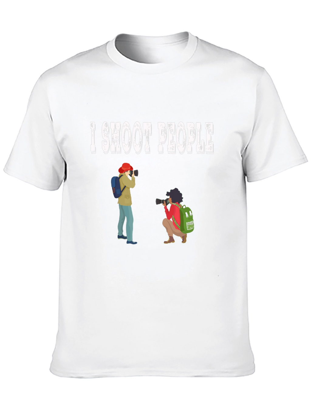 I Shoot People Funny Photographer T-Shirt