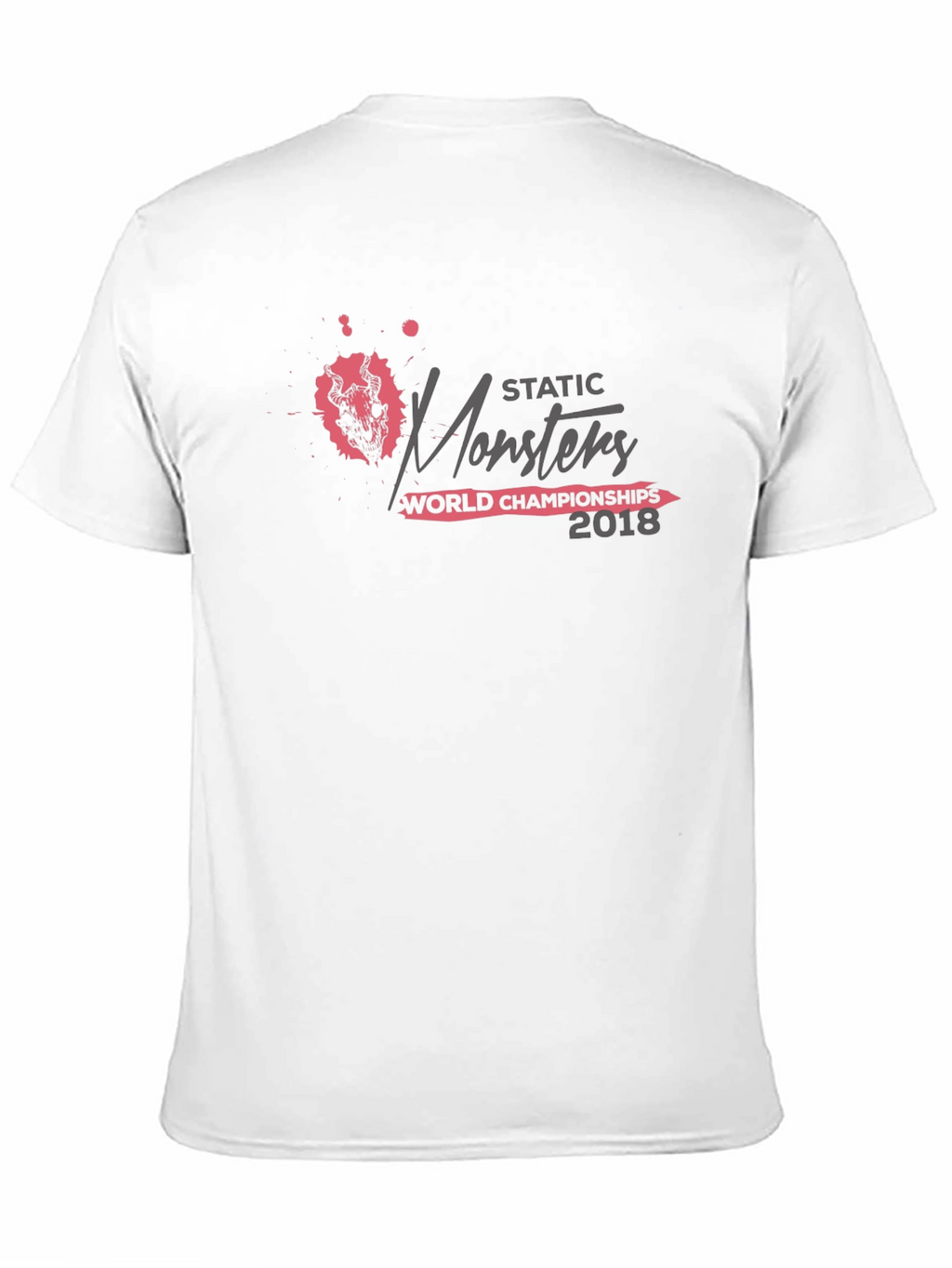 Static Monsters World Championships 2018 Black T-Shirt
