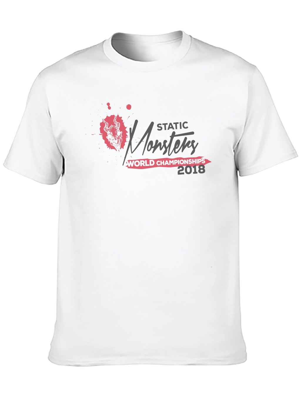 Static Monsters World Championships 2018 Black T-Shirt