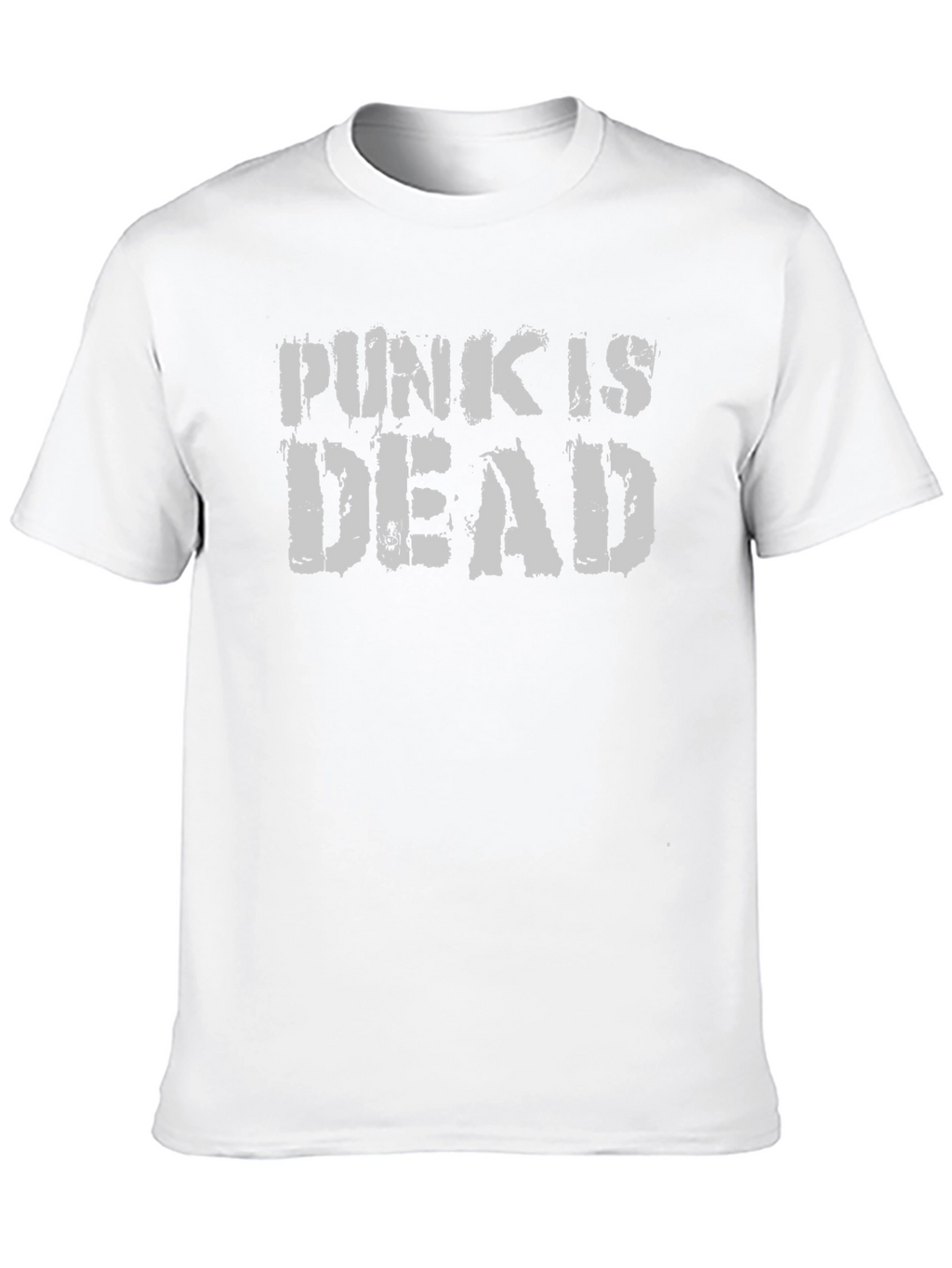 Punk is Dead Graphic T-Shirt - Black Cotton Tee