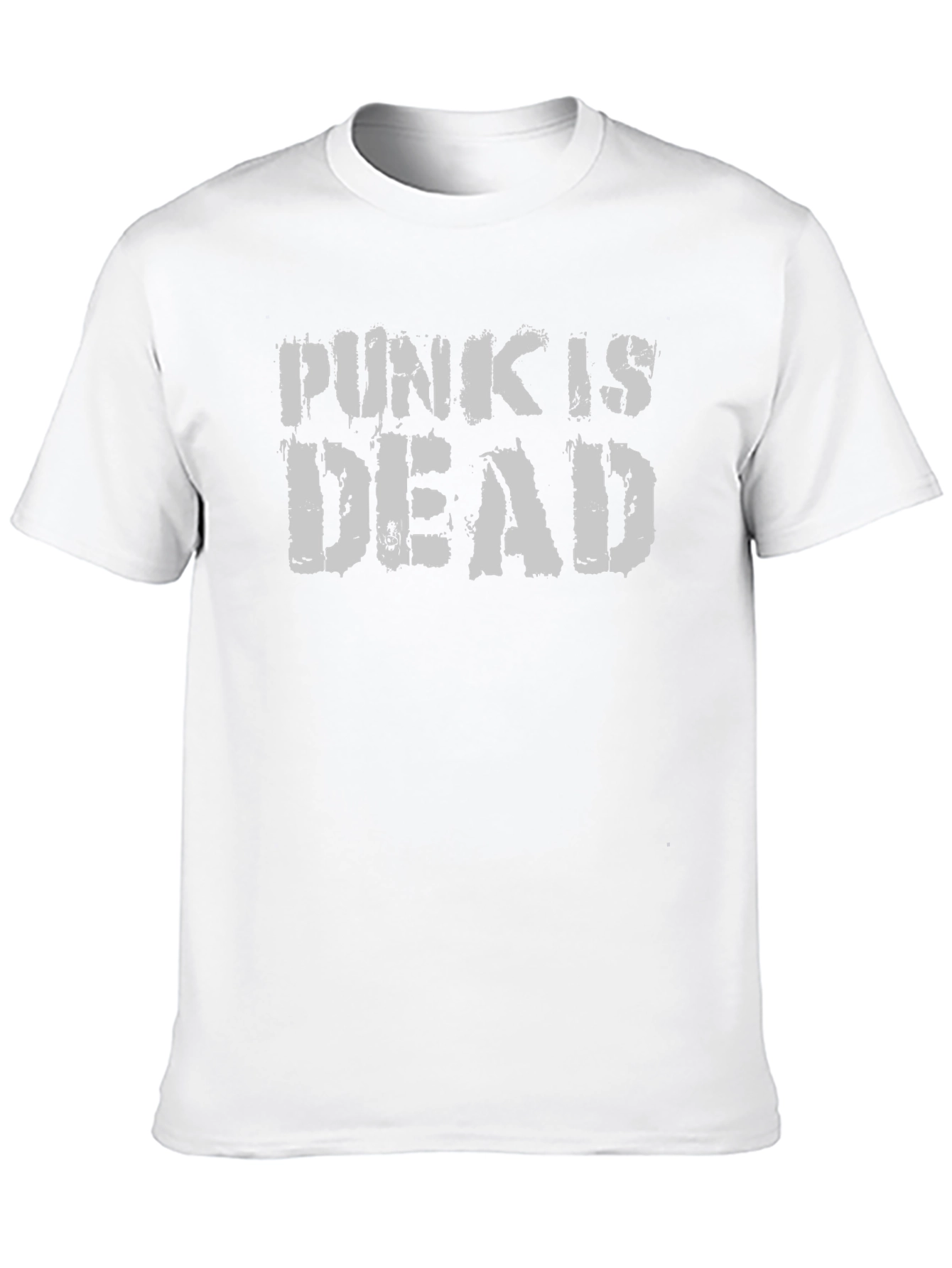 Punk is Dead Graphic T-Shirt - Black Cotton Tee