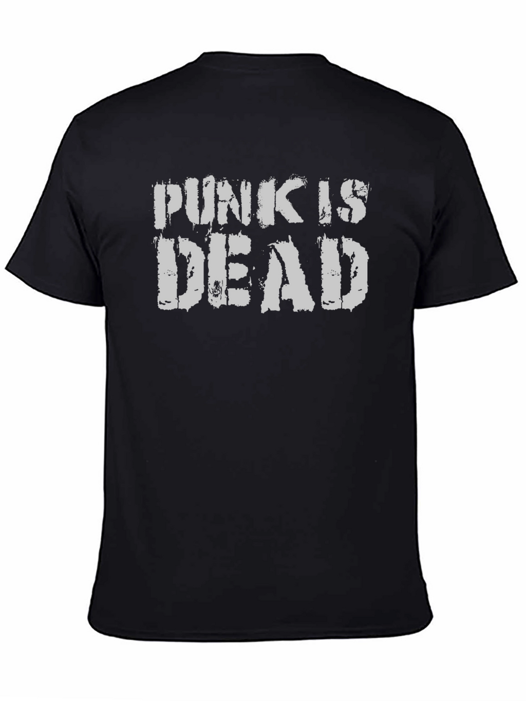 Punk is Dead Graphic T-Shirt - Black Cotton Tee