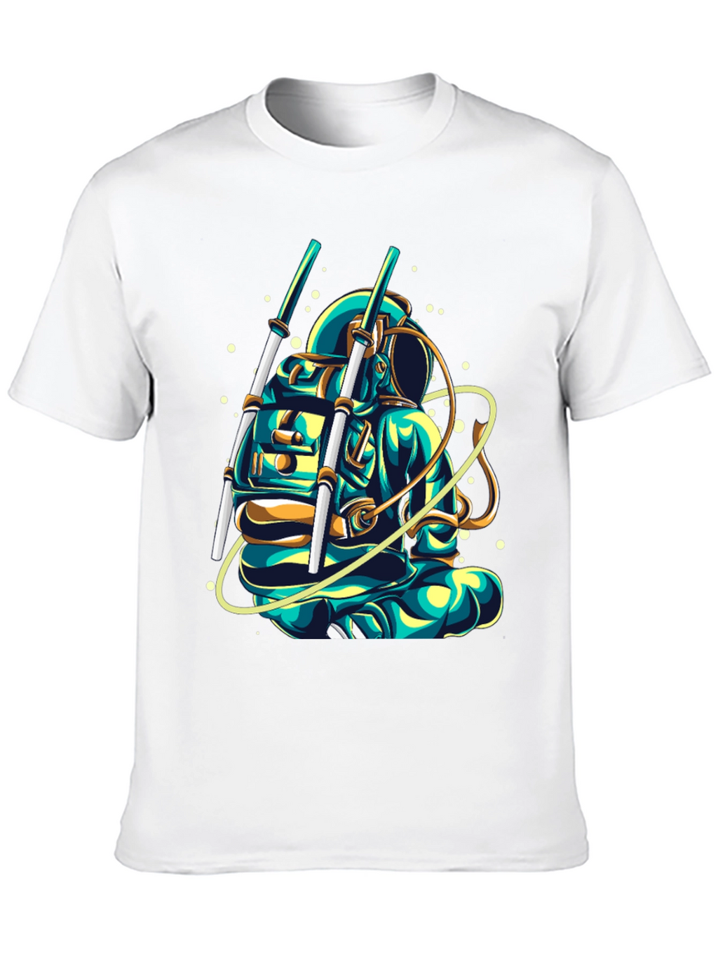 Astronaut Graphic T-Shirt - Cool Space Design