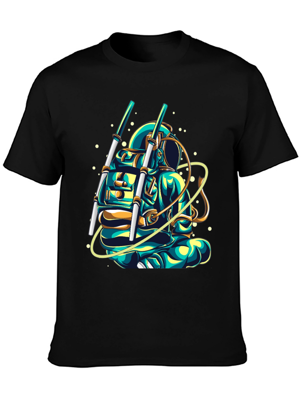 Astronaut Graphic T-Shirt - Cool Space Design