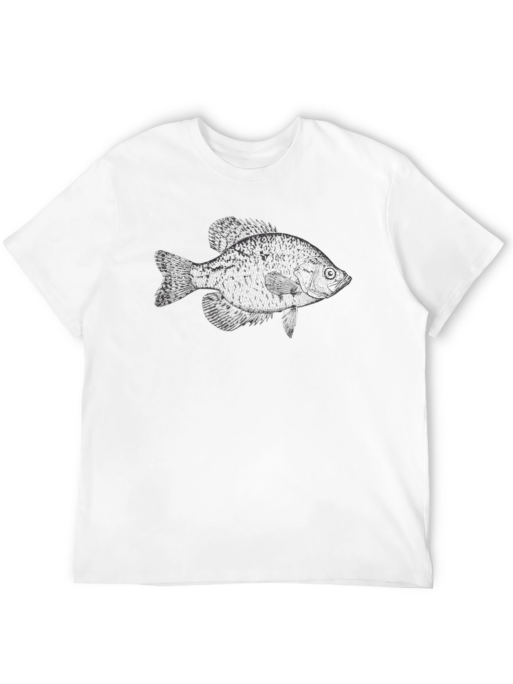 Black Fish Graphic Tee - Stylish Mens T-Shirt