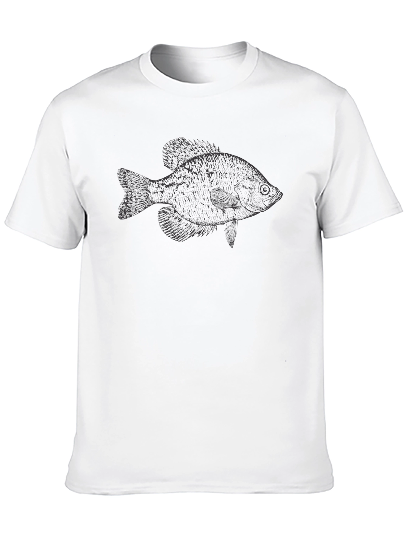 Black Fish Graphic Tee - Stylish Mens T-Shirt