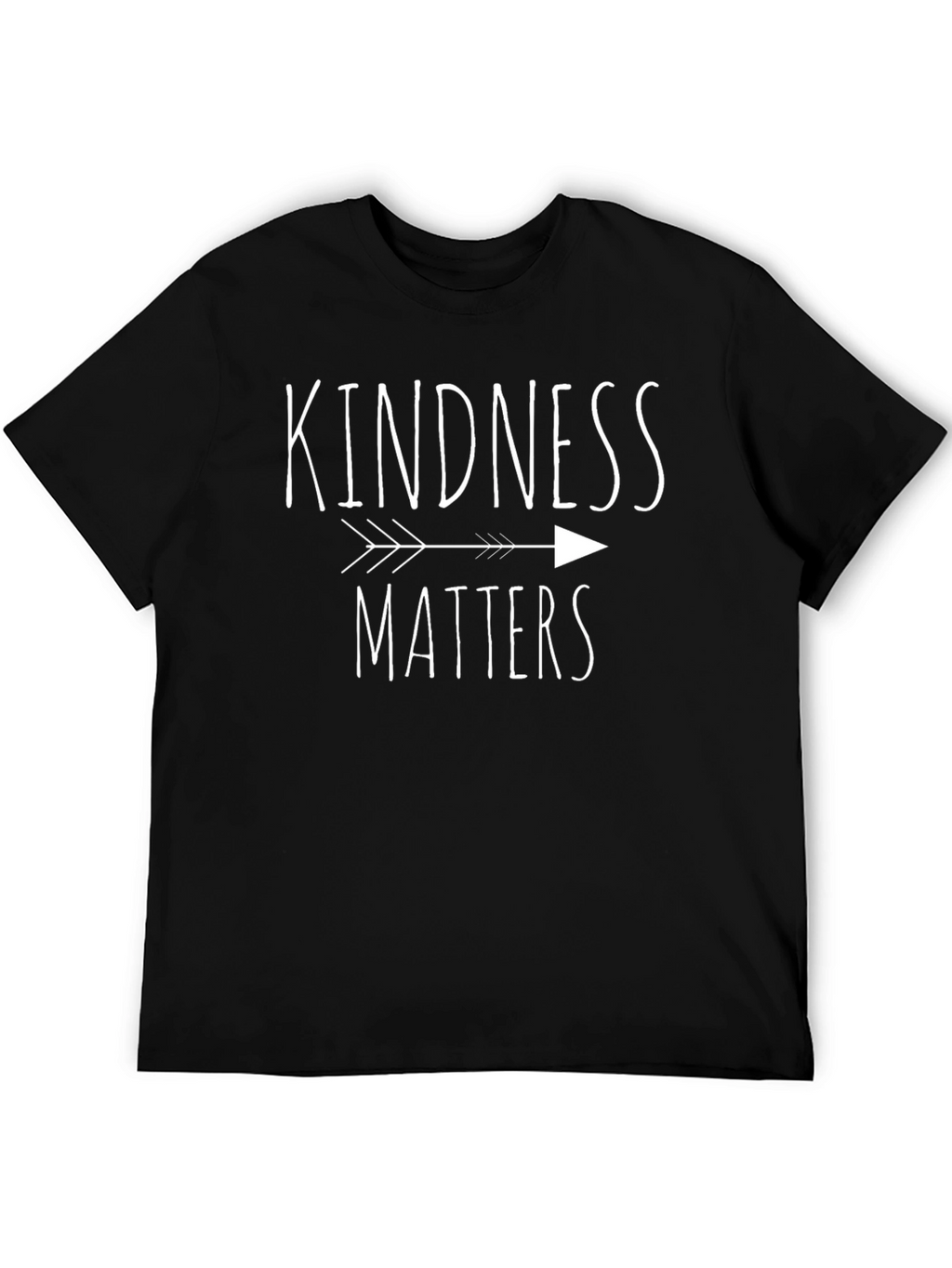 Kindness Matters Graphic T-Shirt - Trendy Arrow Design