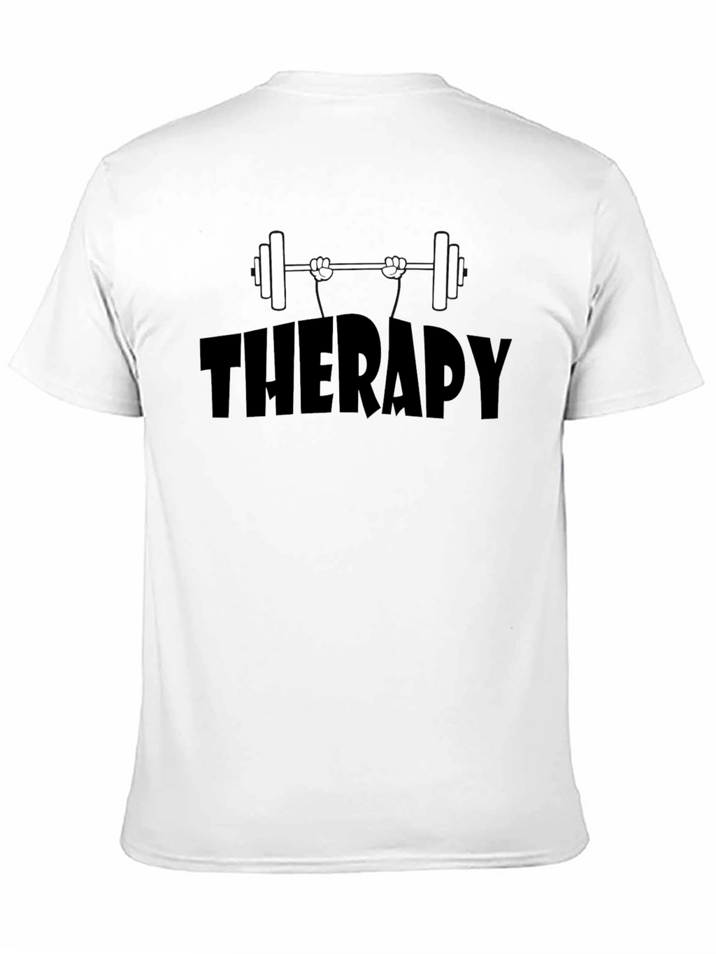 Therapy Weight Lifting T-Shirt - Black