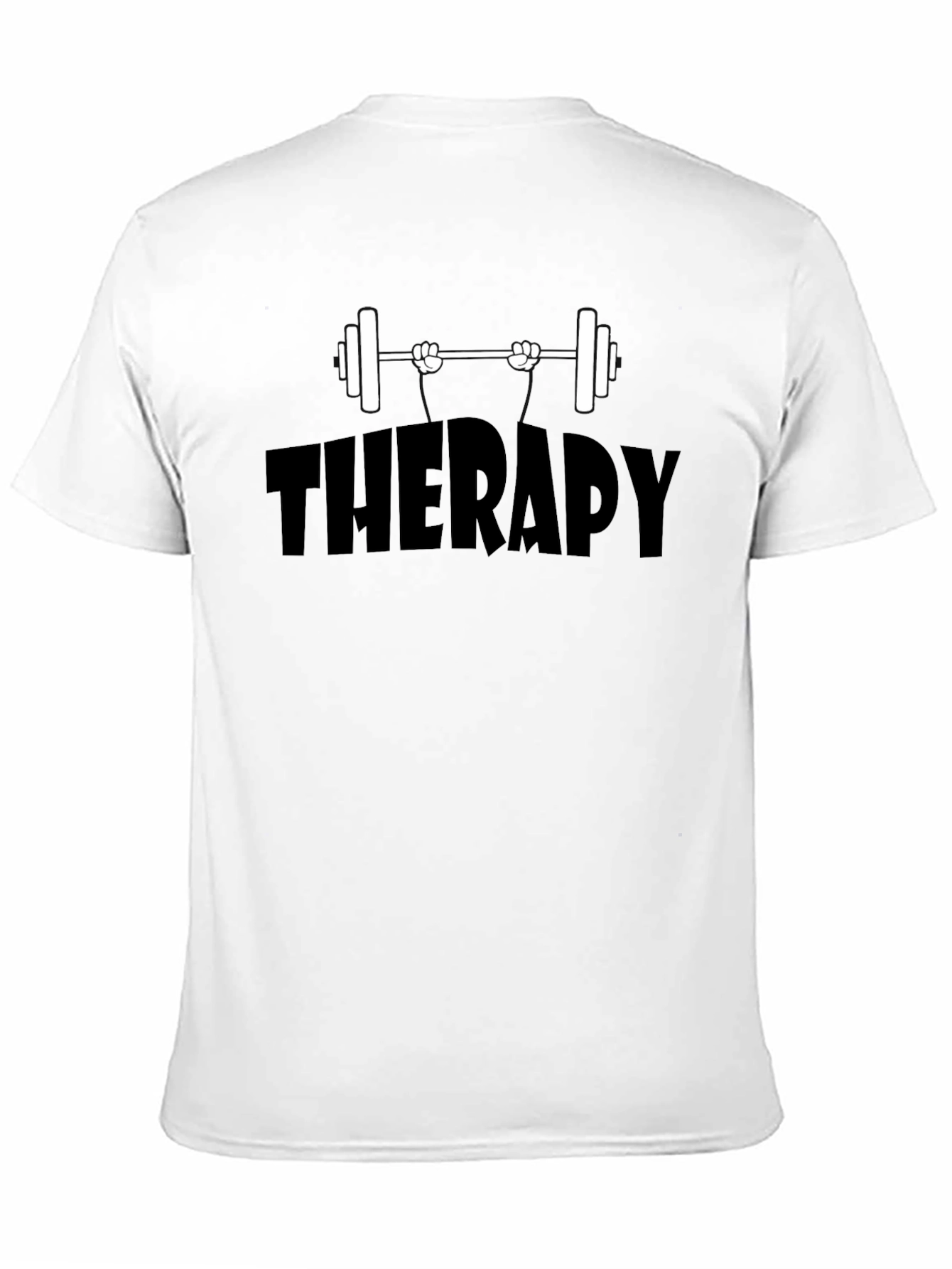 Therapy Weight Lifting T-Shirt - Black