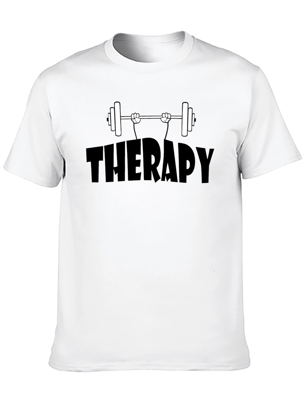 Therapy Weight Lifting T-Shirt - Black