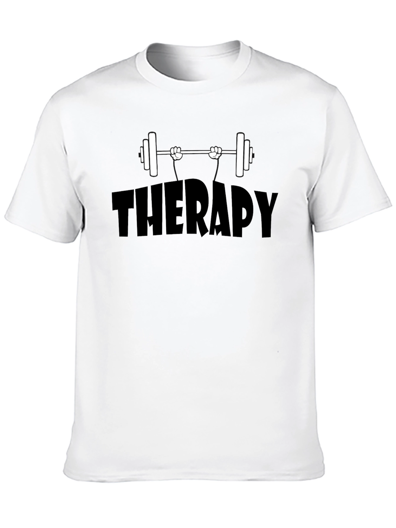 Therapy Weight Lifting T-Shirt - Black