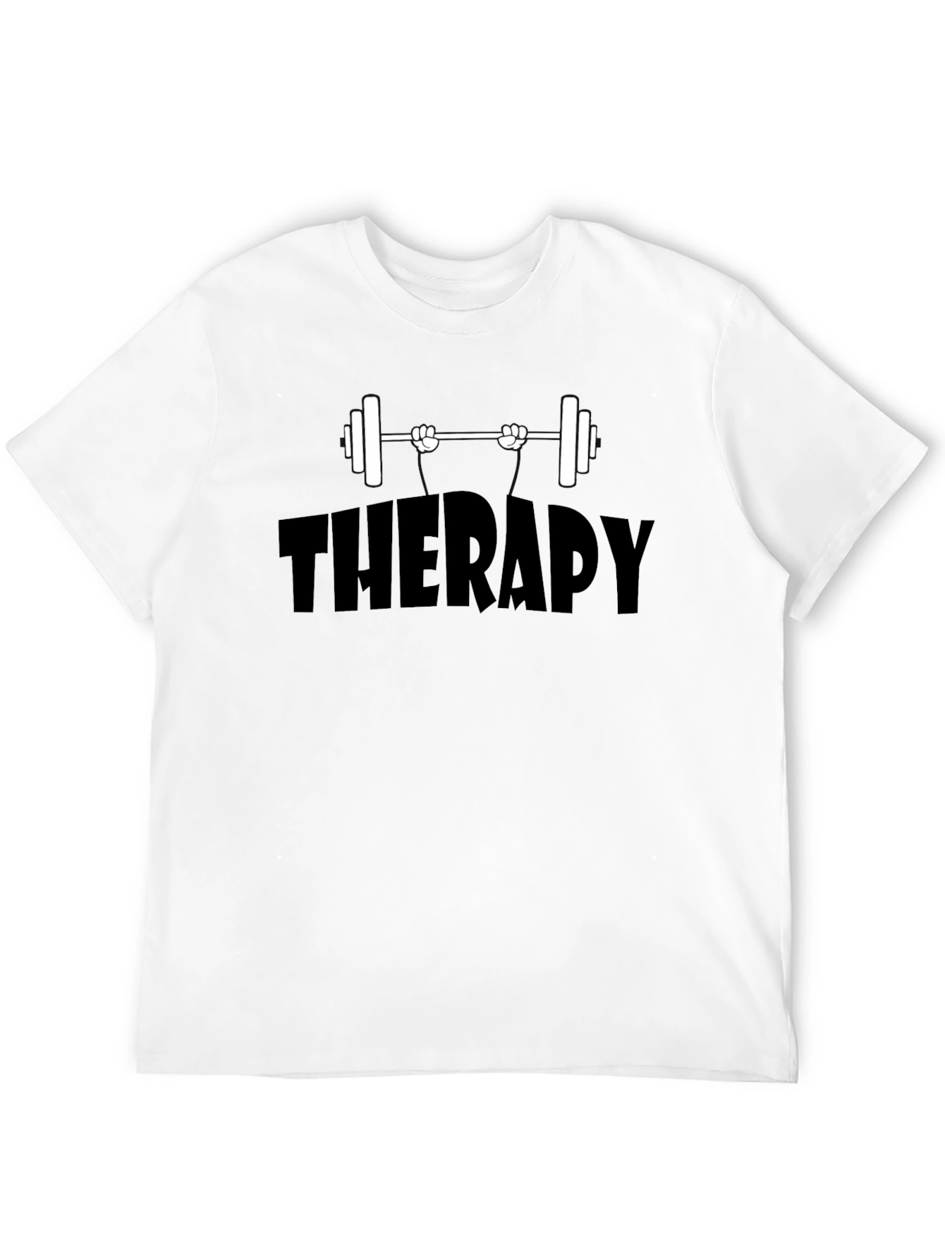 Therapy Weight Lifting T-Shirt - Black