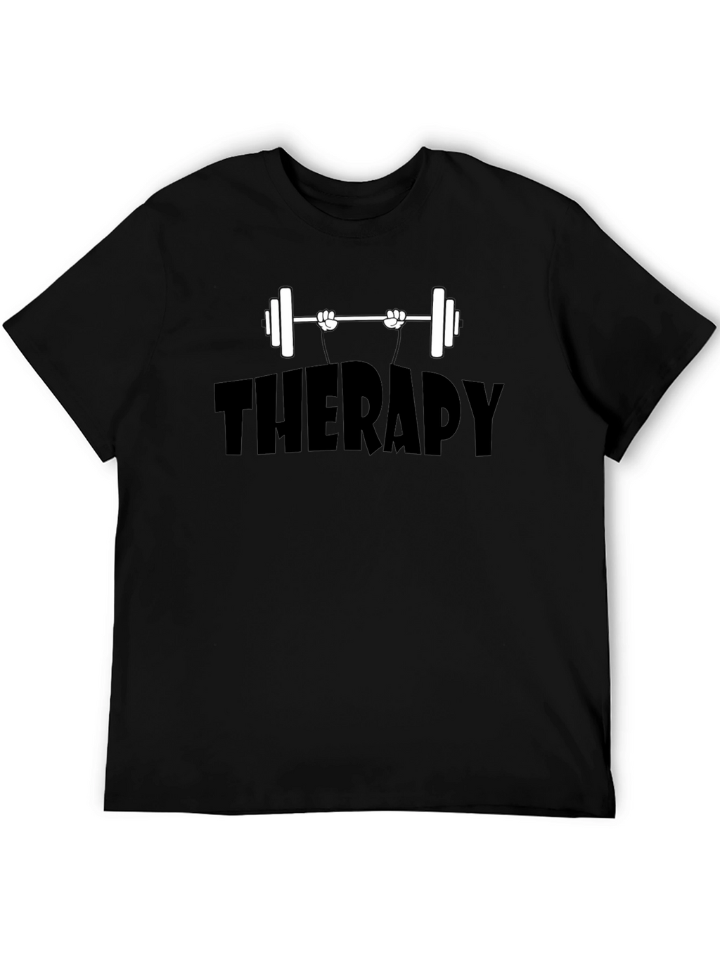 Therapy Weight Lifting T-Shirt - Black