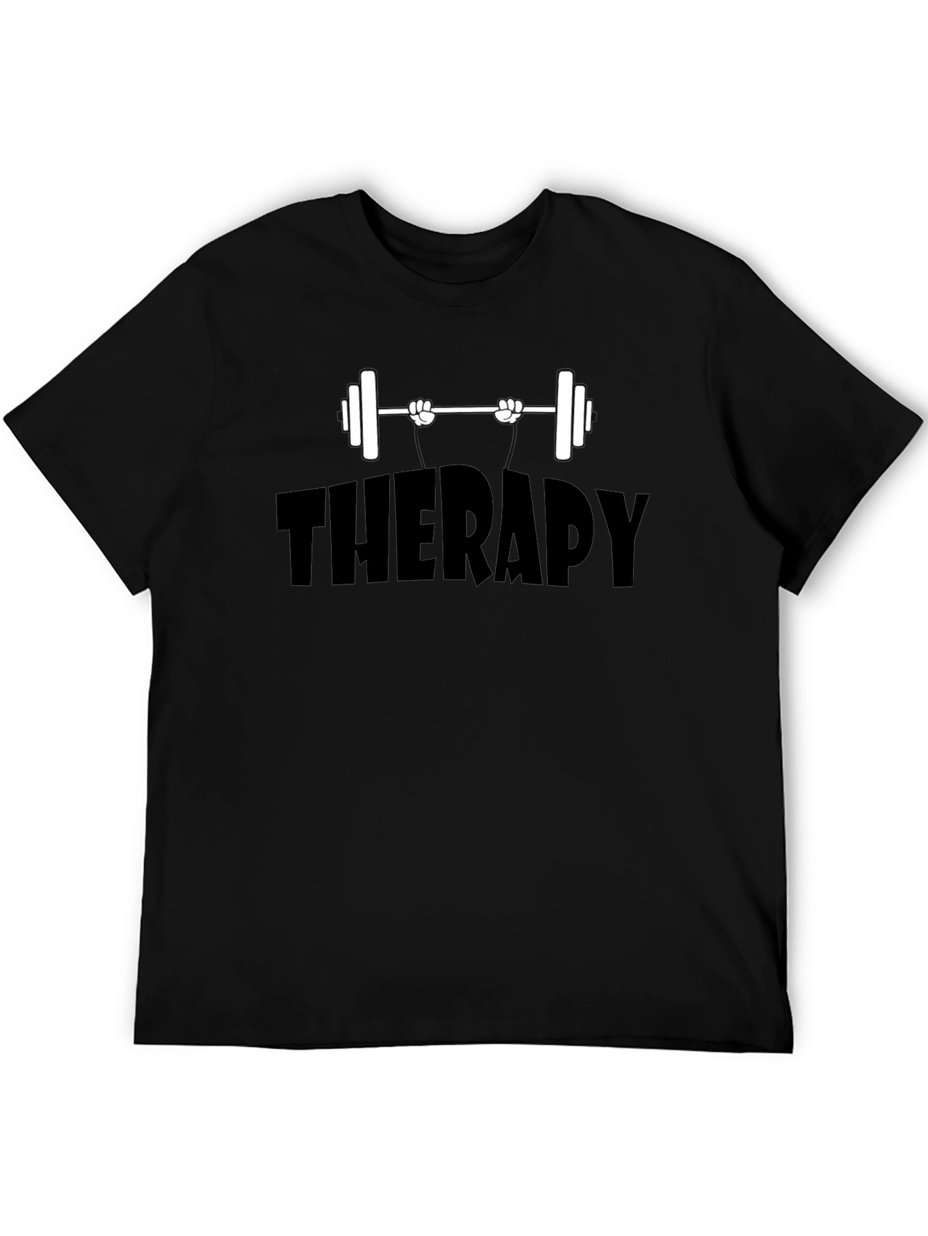 Therapy Weight Lifting T-Shirt - Black