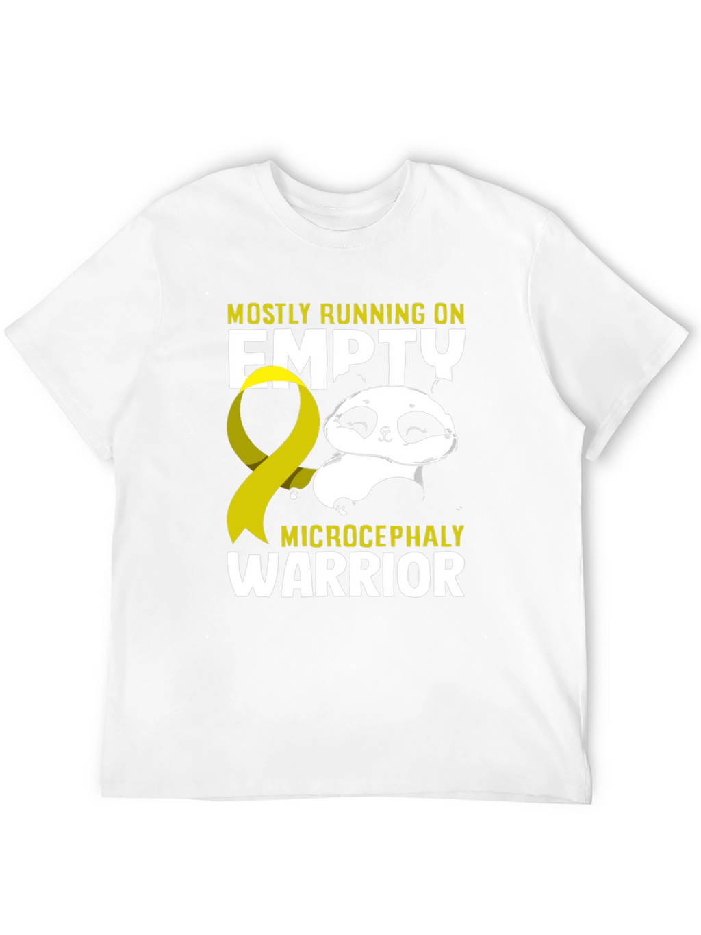 Microcephaly Warrior Panda T-Shirt