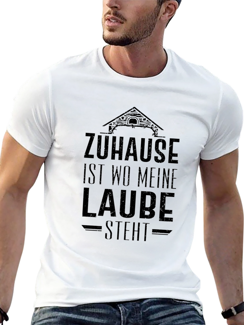 Zuhause Ist Wo Meine Laube Steht T-Shirt