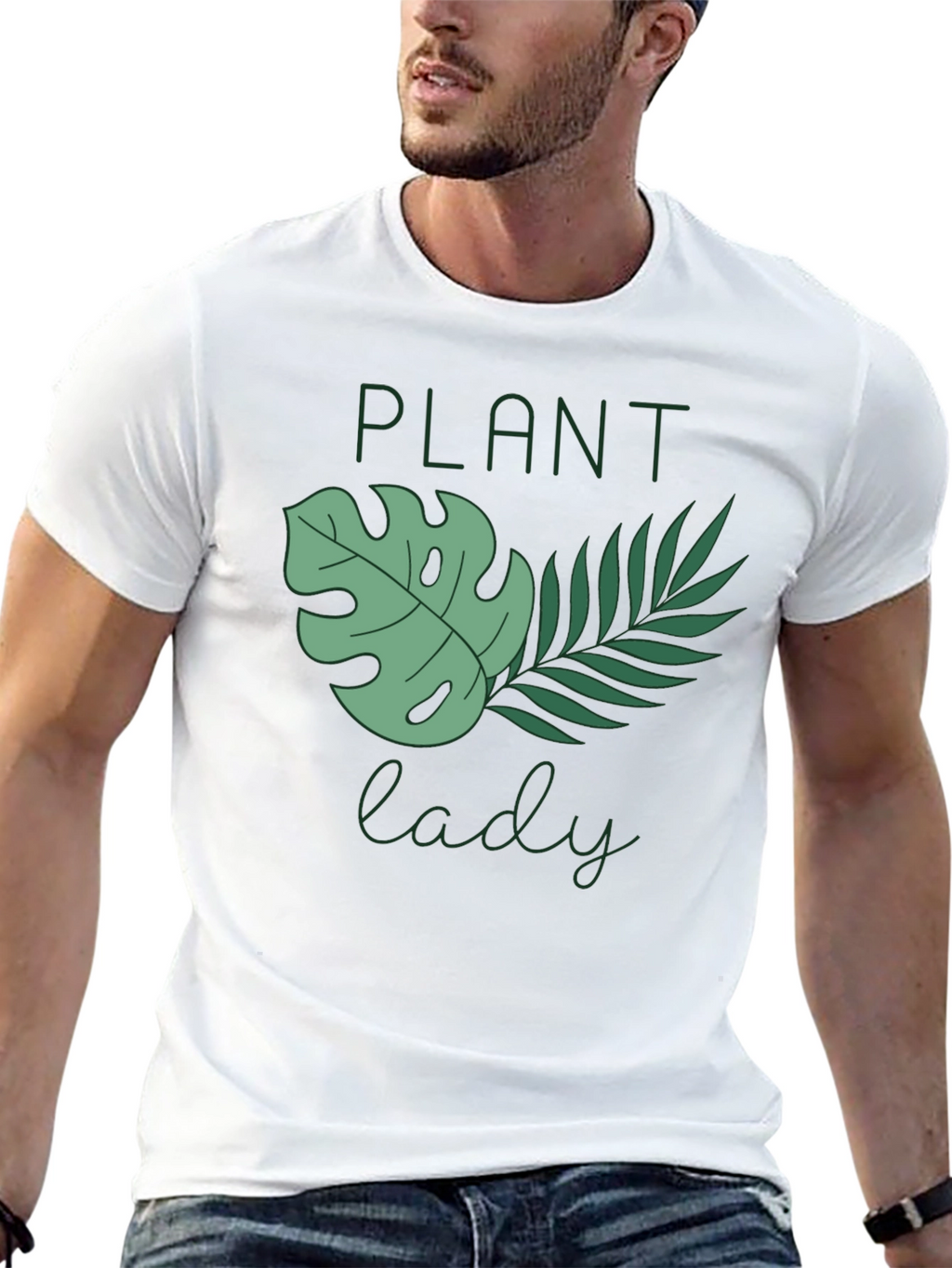 Plant Lady Graphic Tee - Black