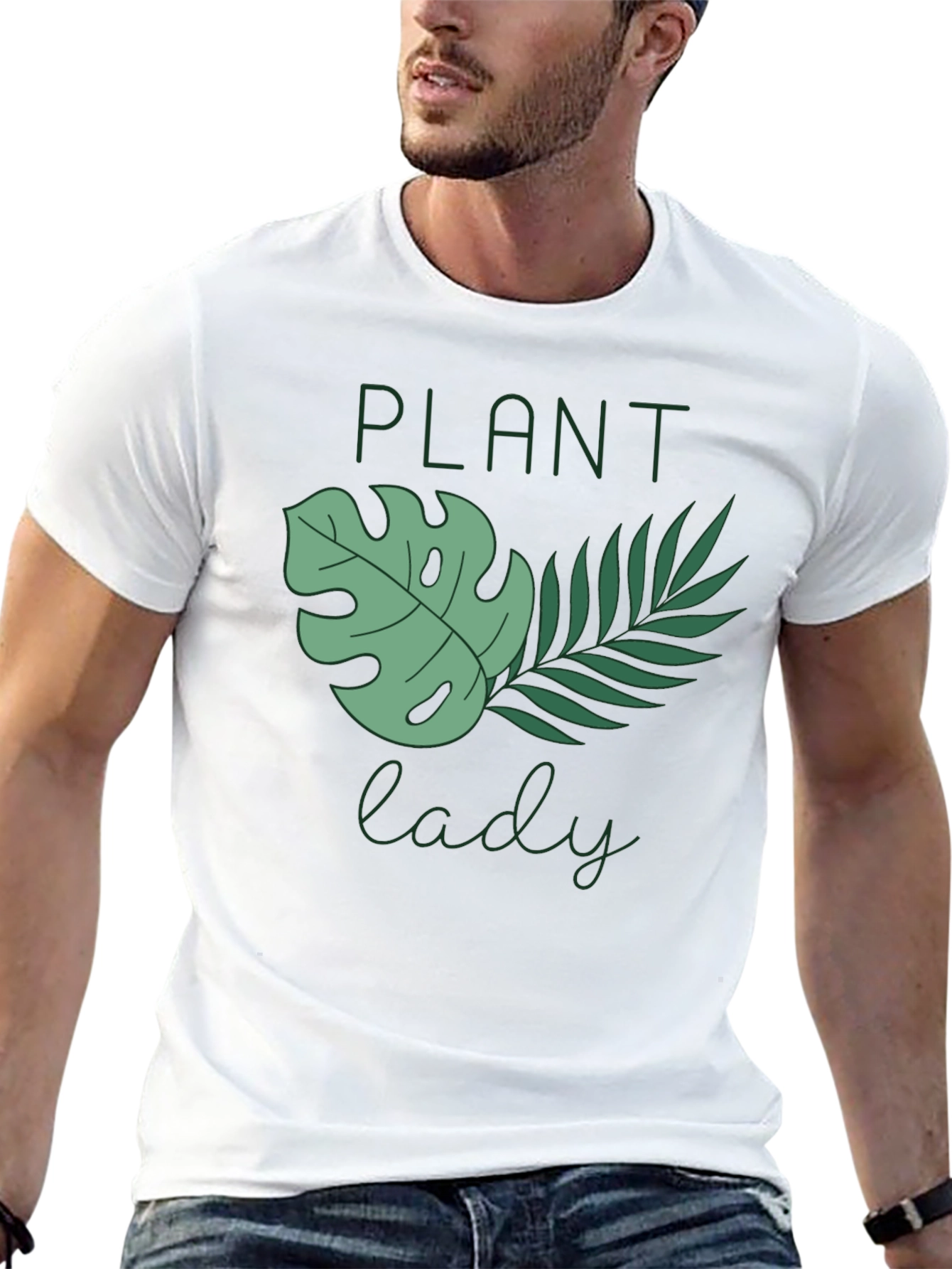 Plant Lady Graphic Tee - Black