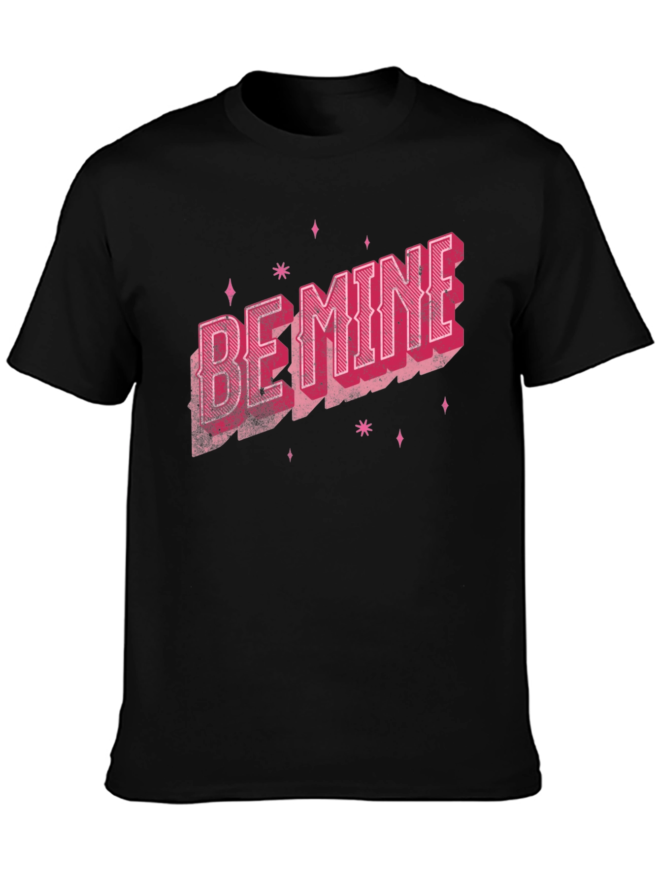 Be Mine Retro Graphic Tee - Valentines Day Shirt