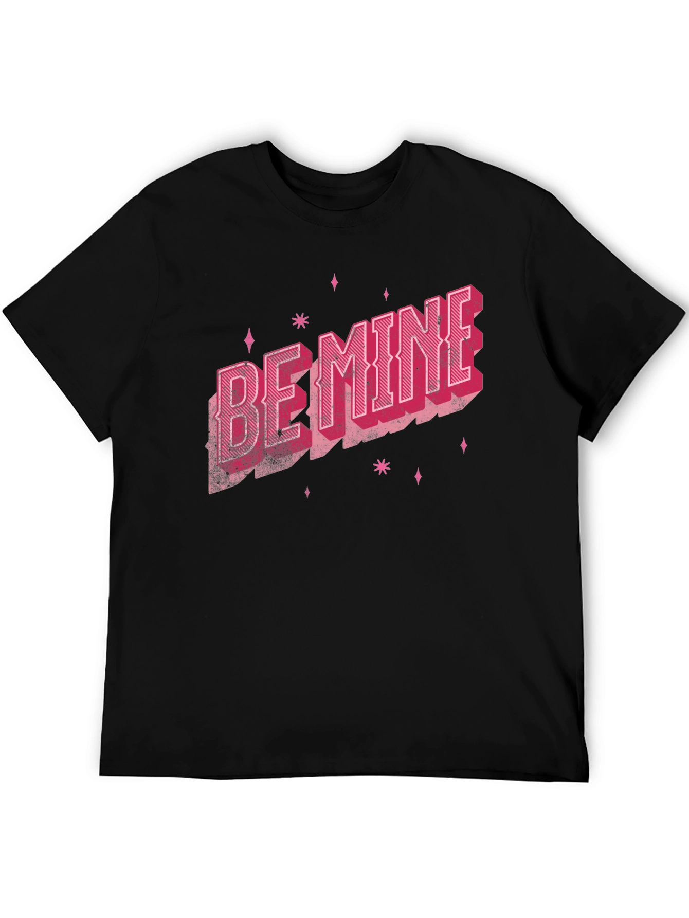 Be Mine Retro Graphic Tee - Valentines Day Shirt