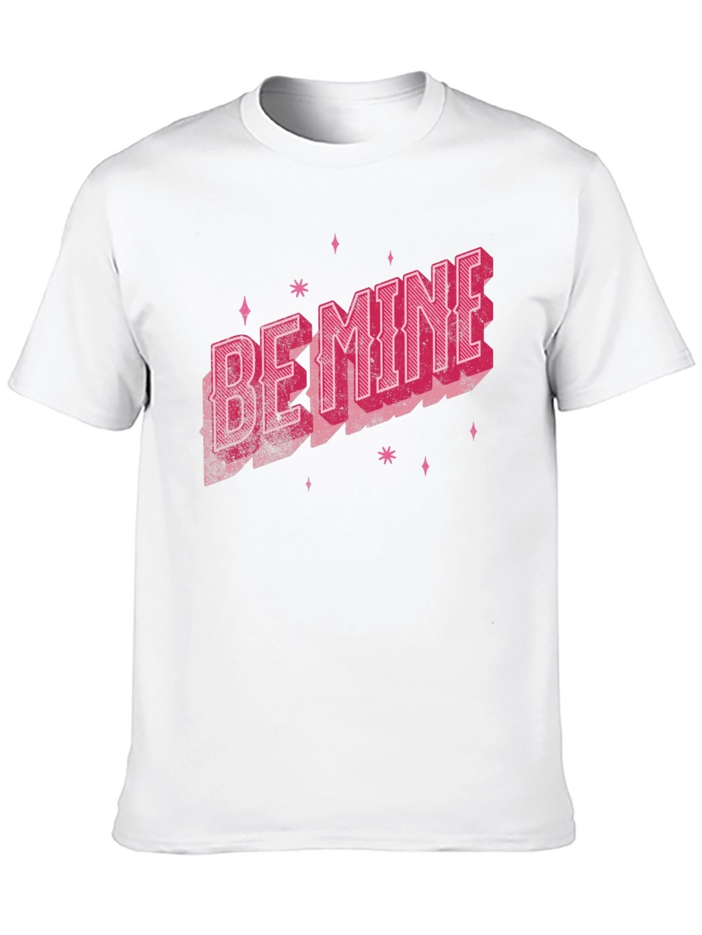 Be Mine Retro Graphic Tee - Valentines Day Shirt