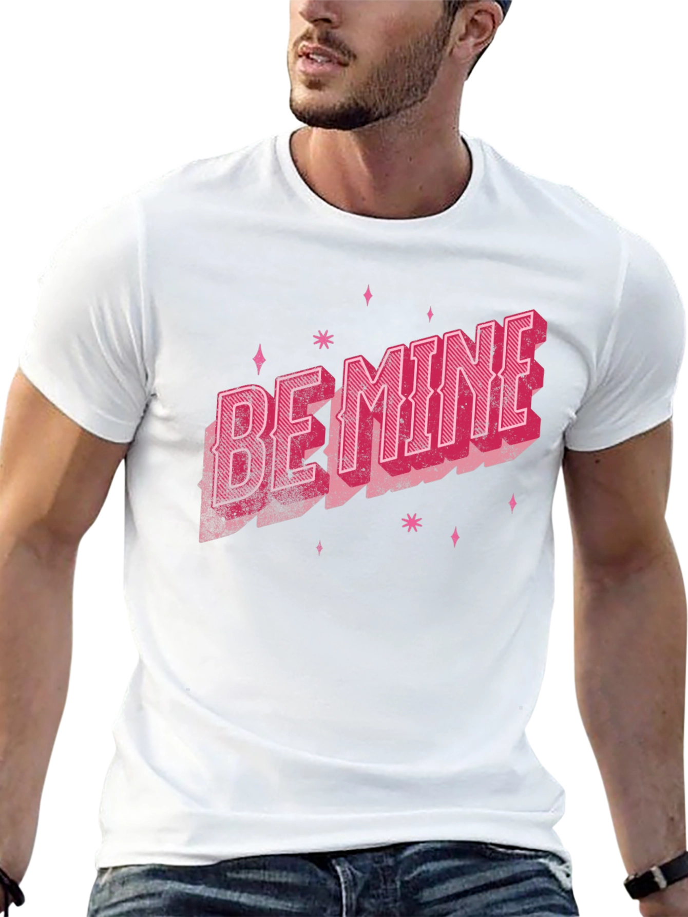 Be Mine Retro Graphic Tee - Valentines Day Shirt