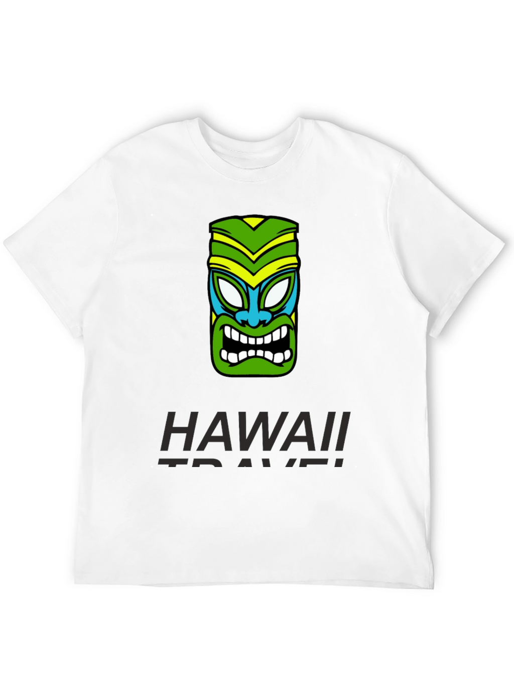 Hawaii Travel Tiki Mask T-Shirt - Island Style Tee