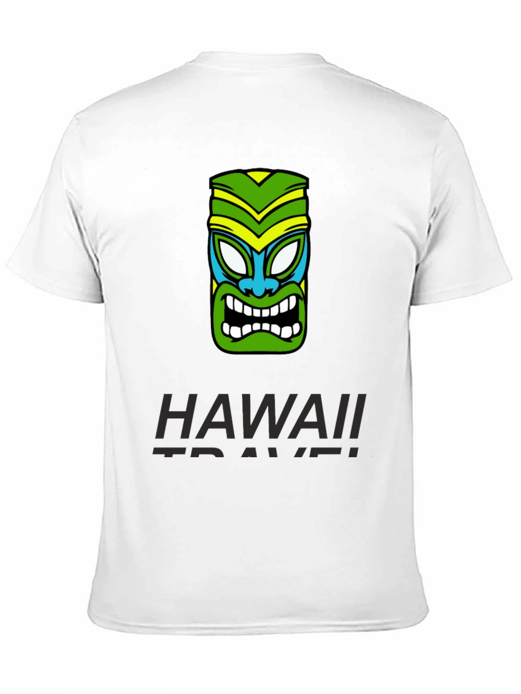 Hawaii Travel Tiki Mask T-Shirt - Island Style Tee
