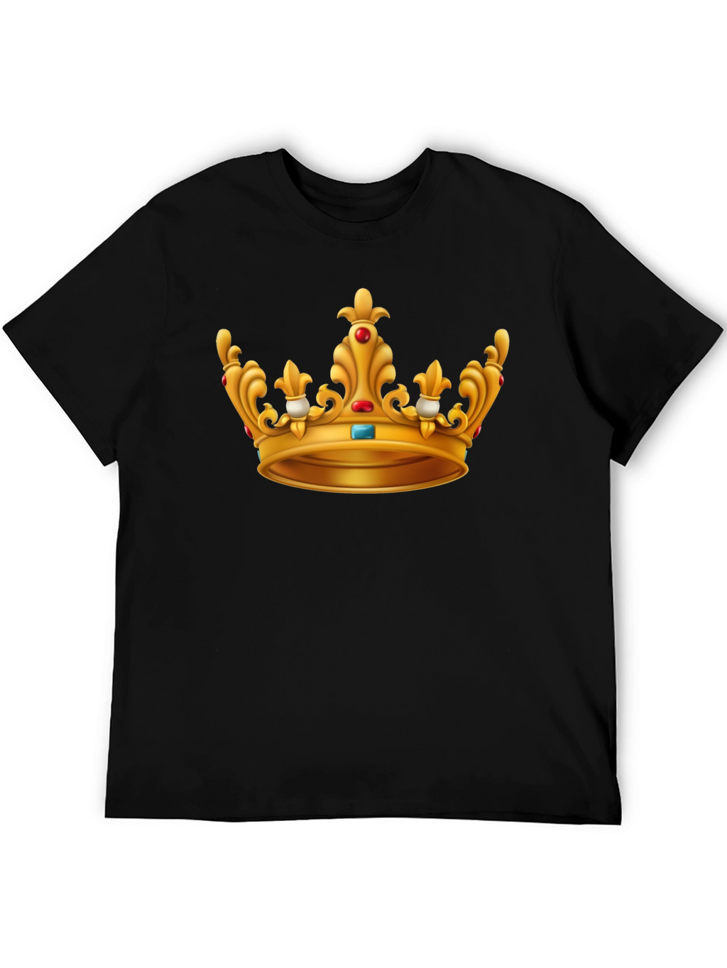 Crown Graphic Tee - Regal Style