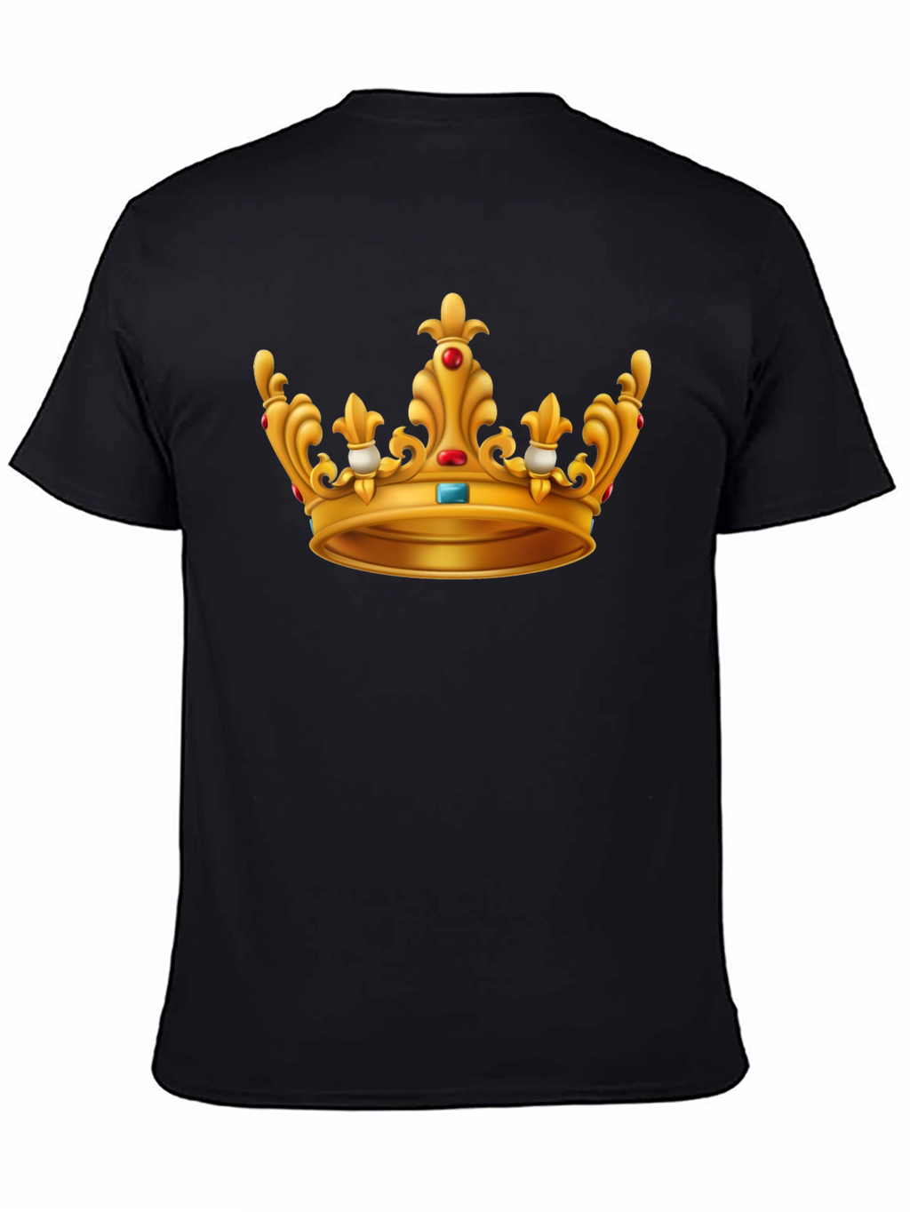Crown Graphic Tee - Regal Style